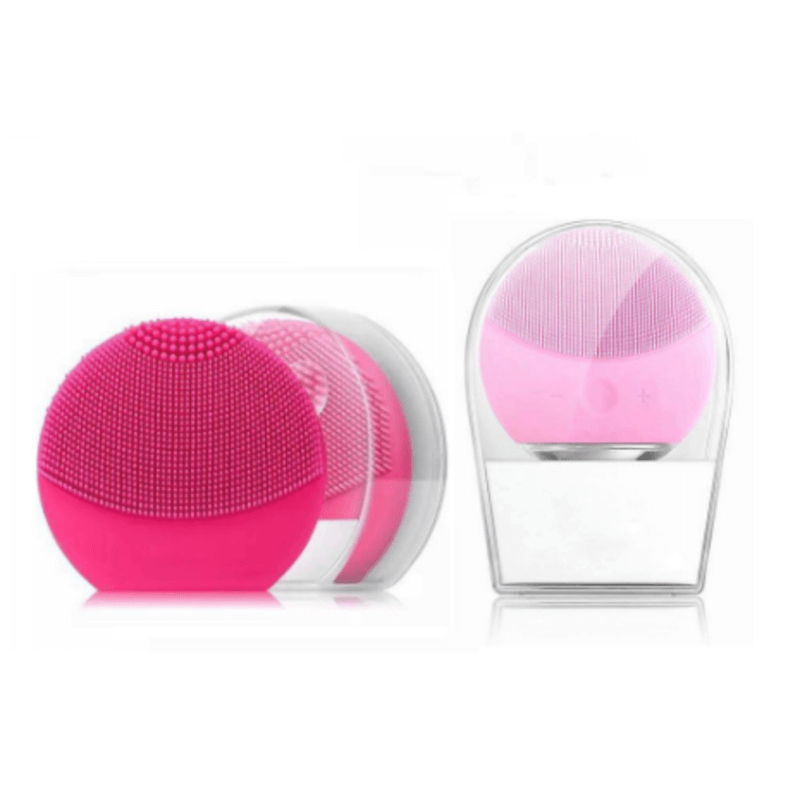 Rechargeable facial cleansing brush