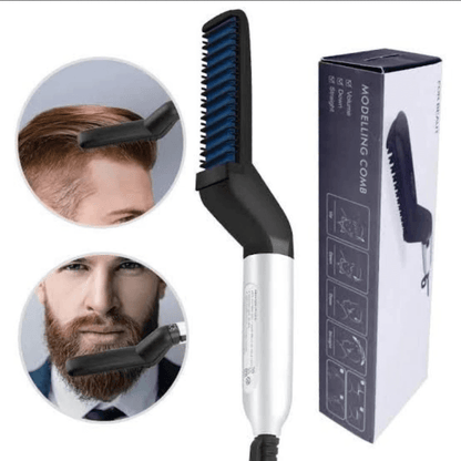 Beard straightener for men