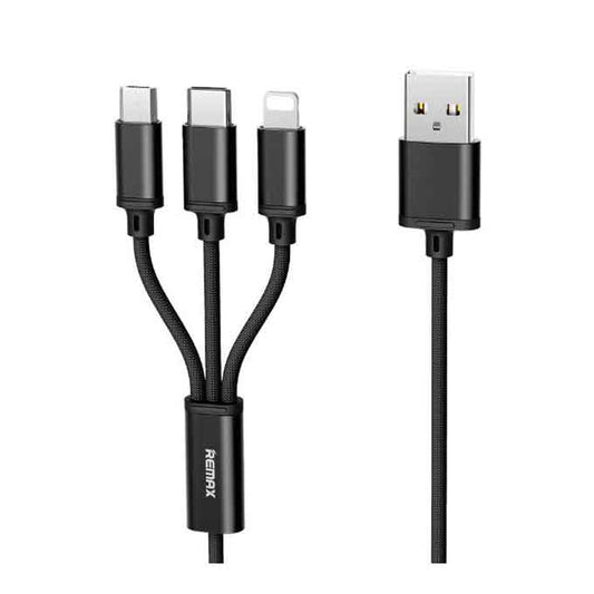 Remax rc-131th cable for micro usb,type-c & lightning