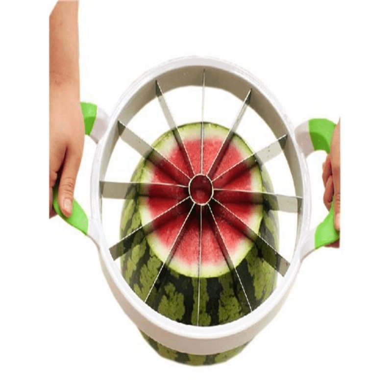 Stainless steel sharp blades watermelon slicer fruit cutter