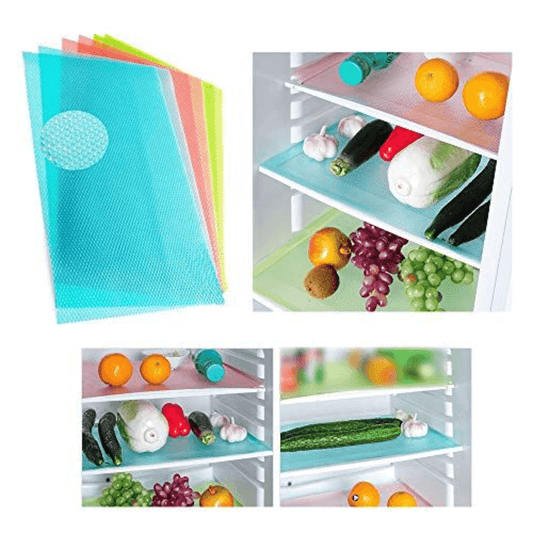 Anti-slip fridge mat pack of 4 
