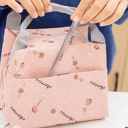 Collapsible insulated lunch bag