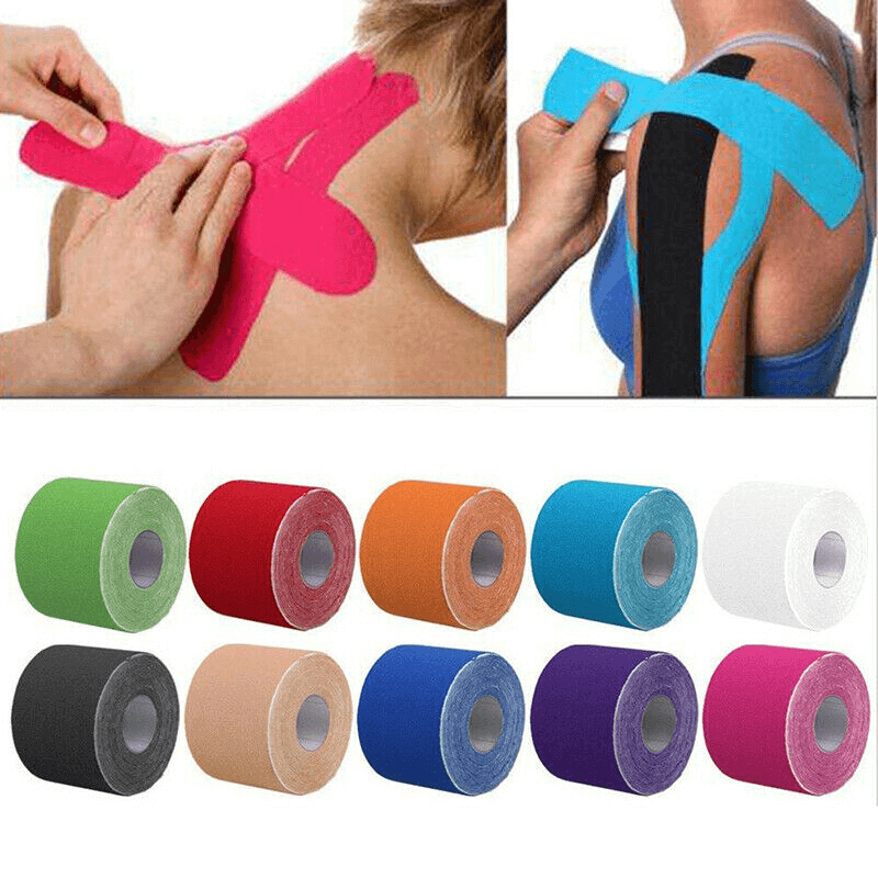 Kinesiology tape breathable waterproof athletic recovery