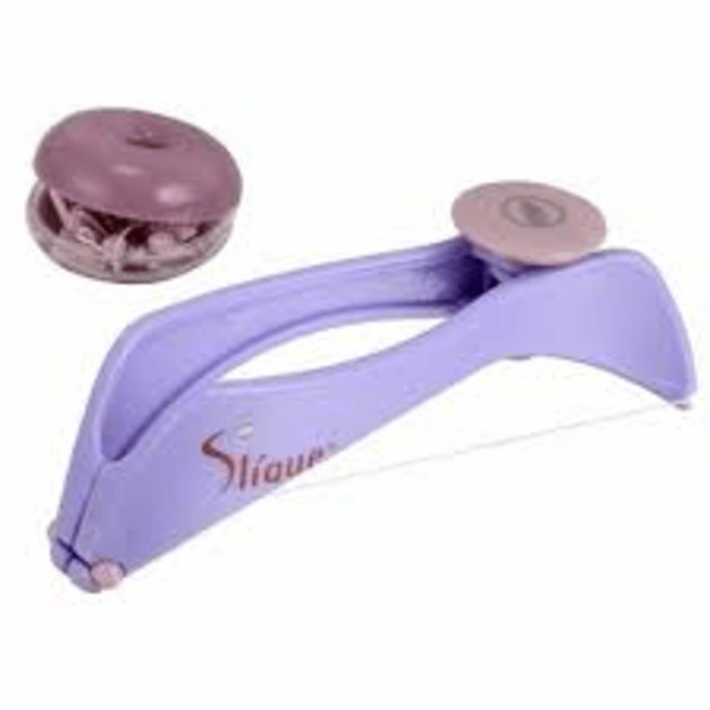 Manual slique hair threading machine