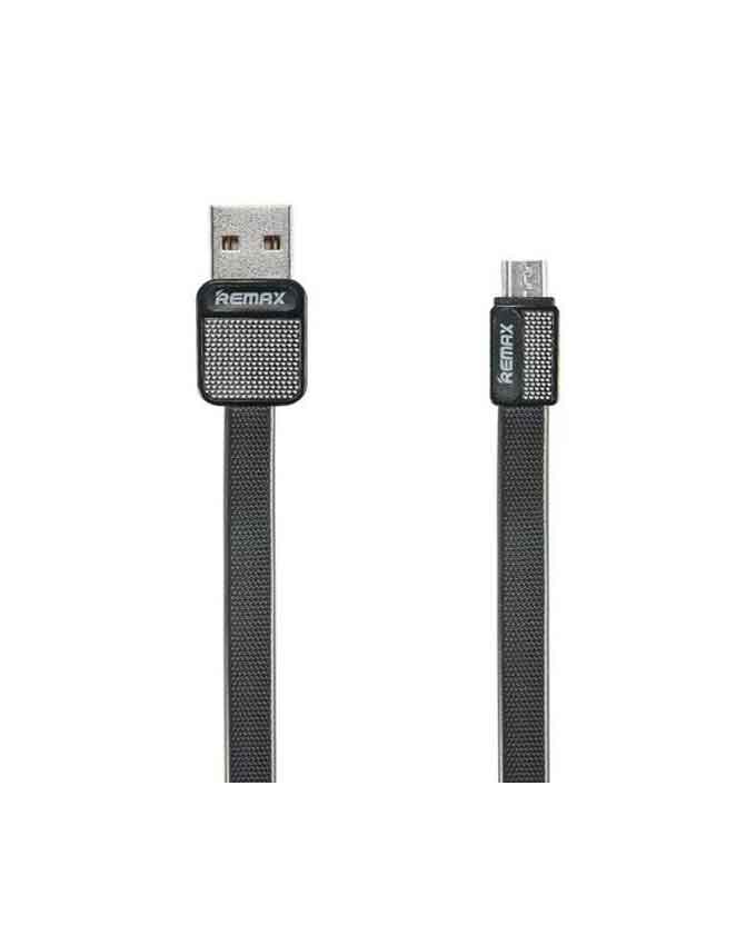 Remax rc-044m platinum metal micro usb data cable - black