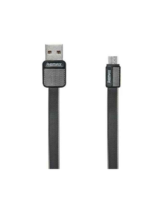 Remax rc-044m platinum metal micro usb data cable - black