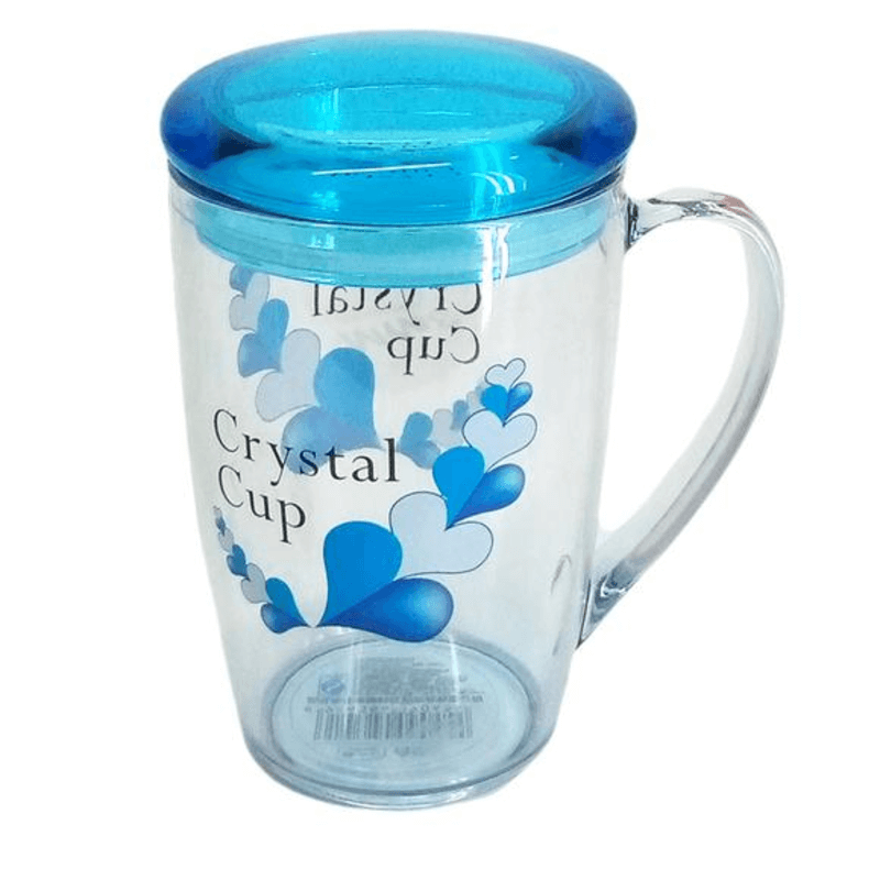 Acrylic mug with air tight lid