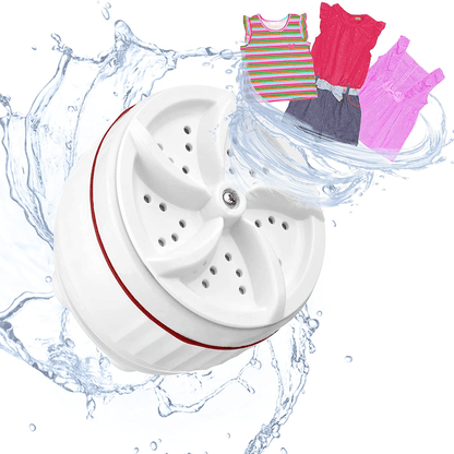 Portable ultrasonic turbine wash