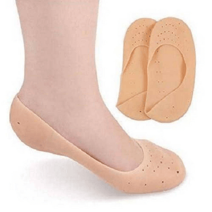 Anti-crack full length silicone foot protector