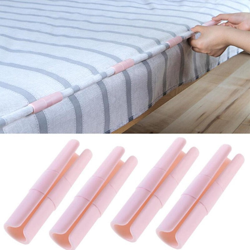 Pack of 2 (24pcs) bed sheet fixing grip clip