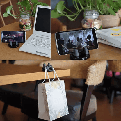 Rotatable car phone holder stands