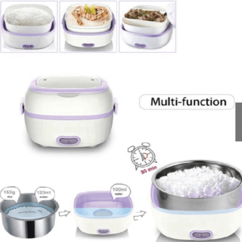 Electric lunch box and rice cooker