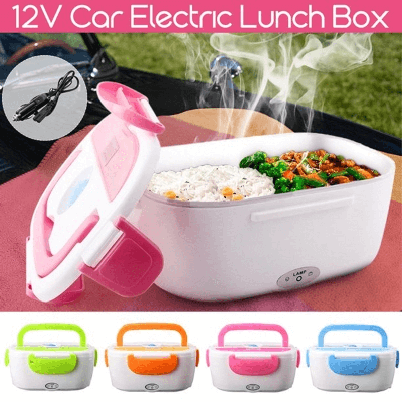 Portable electric heating lunch box