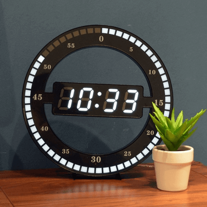 Digital led desktop / wall clock