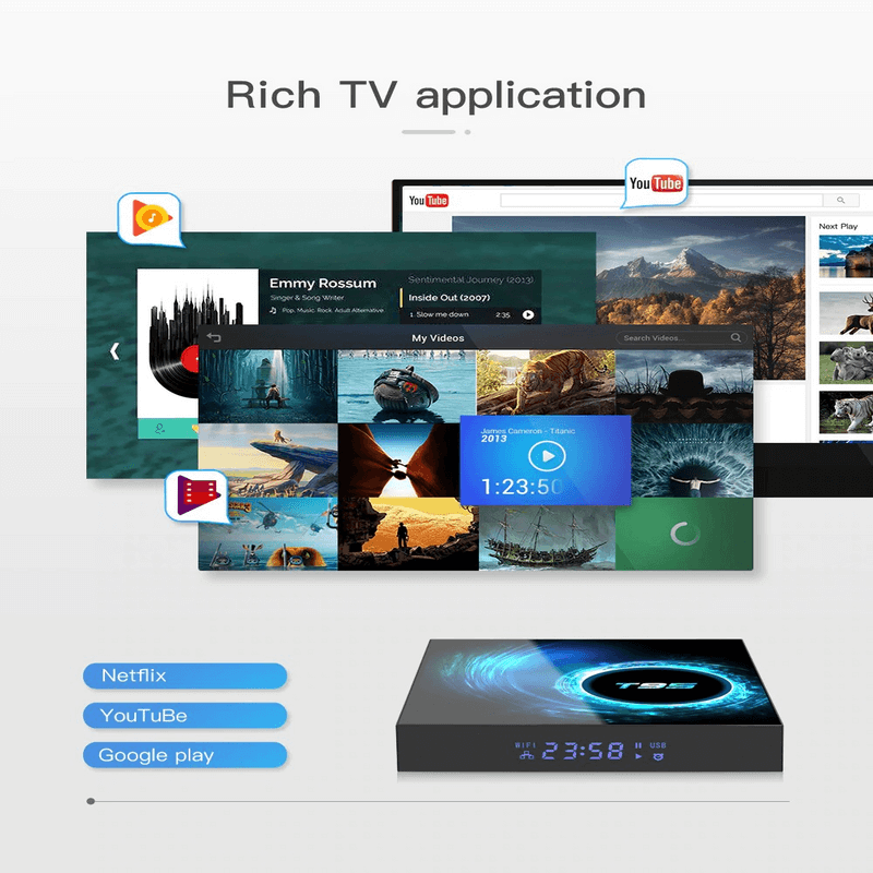 Asano t95 android tv box quad core wifi