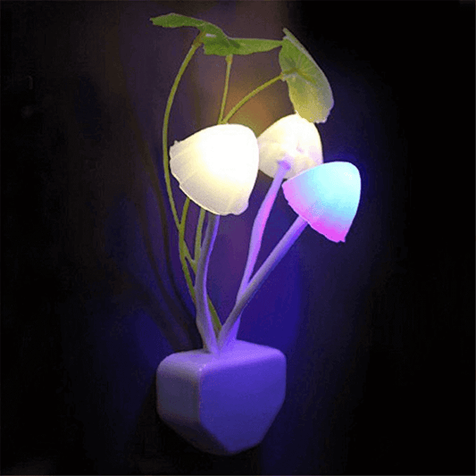 Led night light mushroom lamp