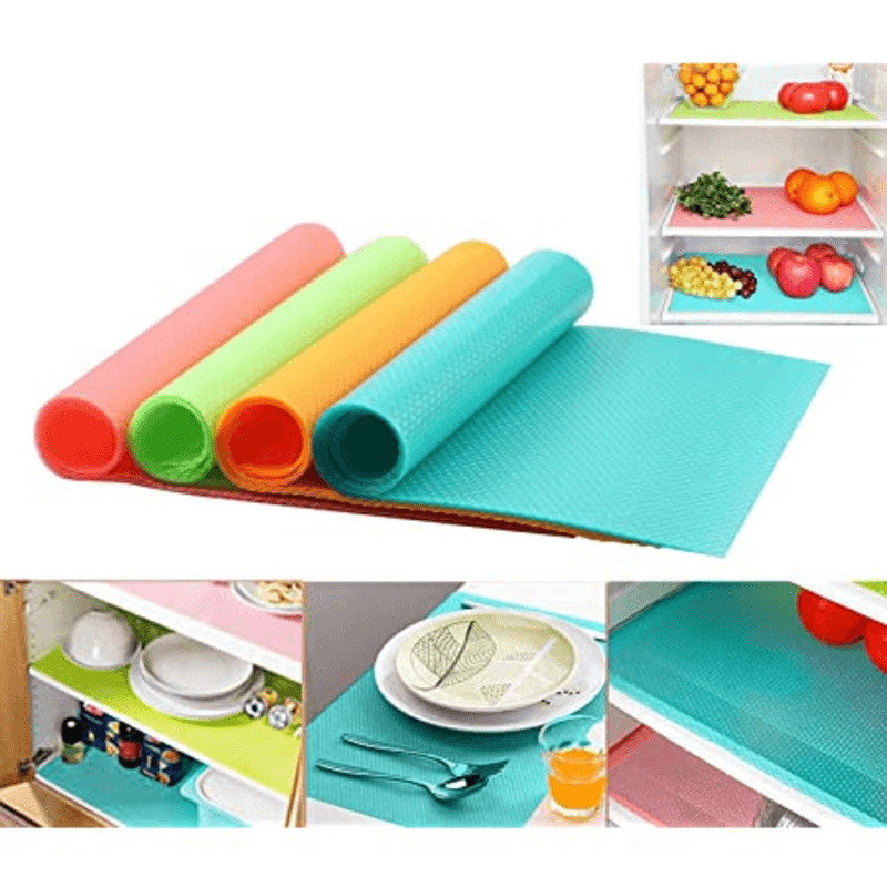 Anti-slip fridge mat pack of 4