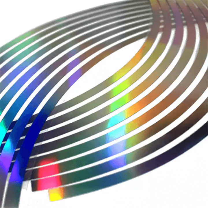 Car tire rim stickers