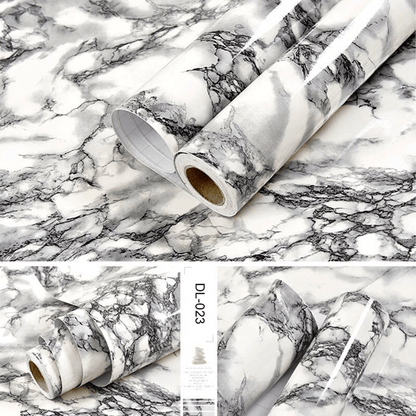 Marble mural pvc waterproof vinyl self-adhesive stickers