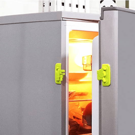 4 pcs of baby safety locks for kitchen storage doors