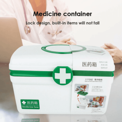 Medicine storage box large