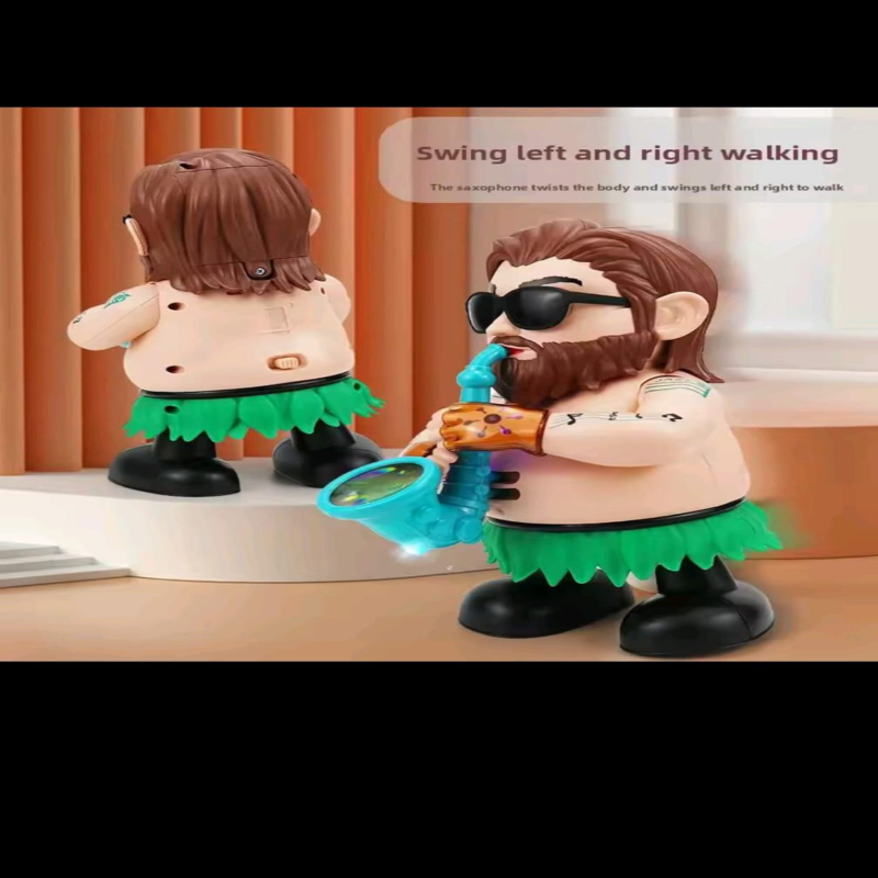 FUNNY DANCING UNCLE WITH LIGHT SOUNDS