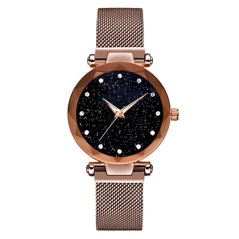 Luxury women watch fashion elegant magnet buckle