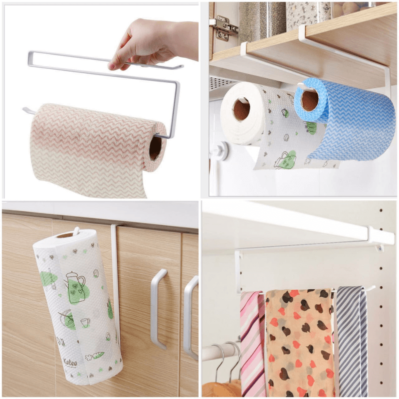 Tissue roll iron hanger