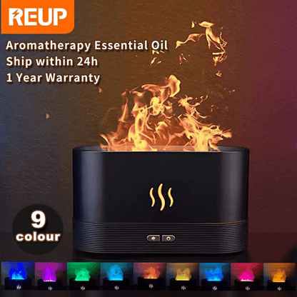 Flame aroma diffuser air humidifier