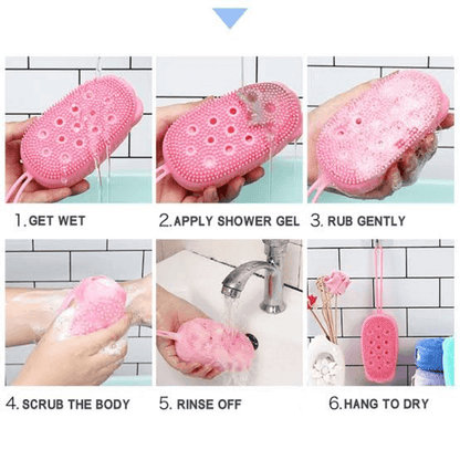 Bubbles bath brush