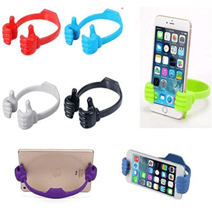 Thumb design mobile ok stand holder