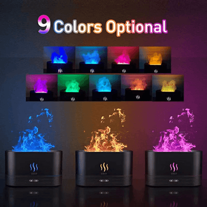 Flame aroma diffuser air humidifier
