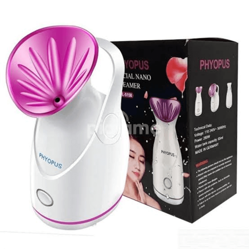 Facial steamer and cleanser