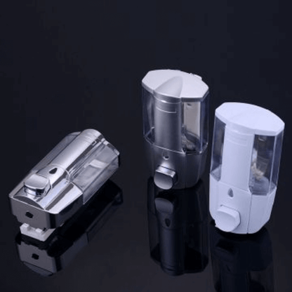 Bathroom soap shampoo and lotion dispenser