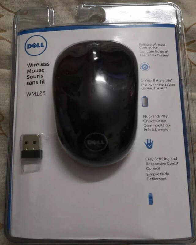 Dell wireless mouse wm123 high copy