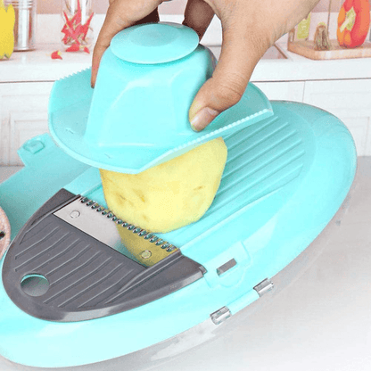 Manual oval shape chopper