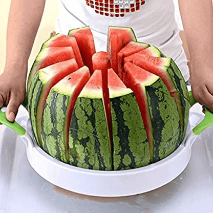 Stainless steel sharp blades watermelon slicer fruit cutter