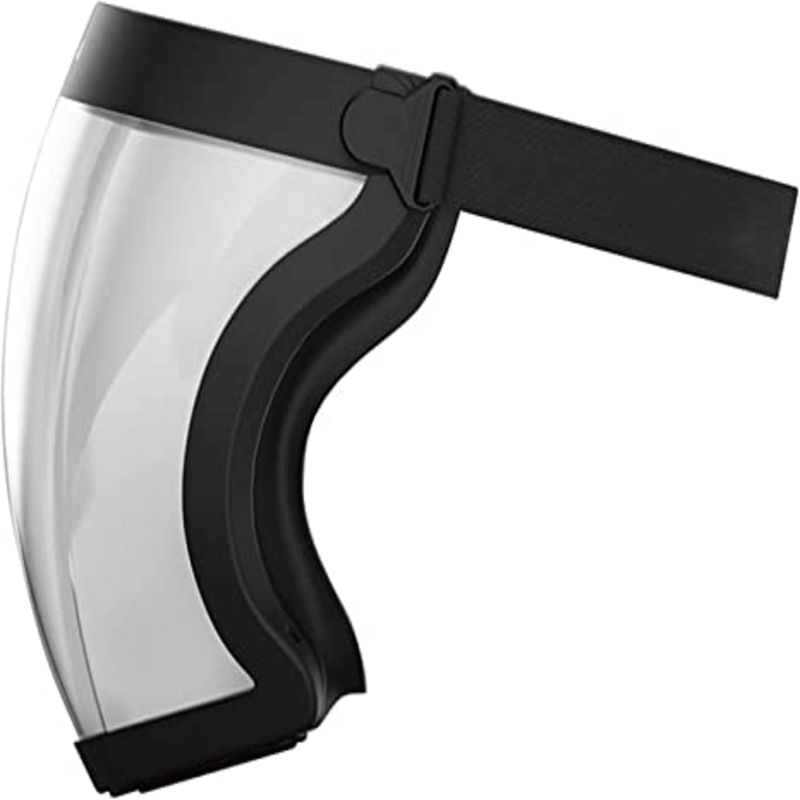 Super protective face shield with filter