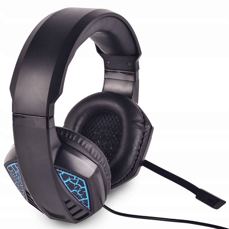 Ps480 classic gaming headset with a led microphone