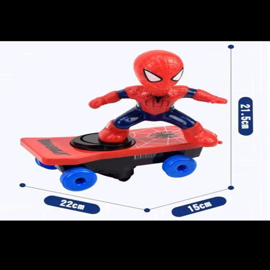 SKATE SPIDERMAN WITH LIGHT SOUND