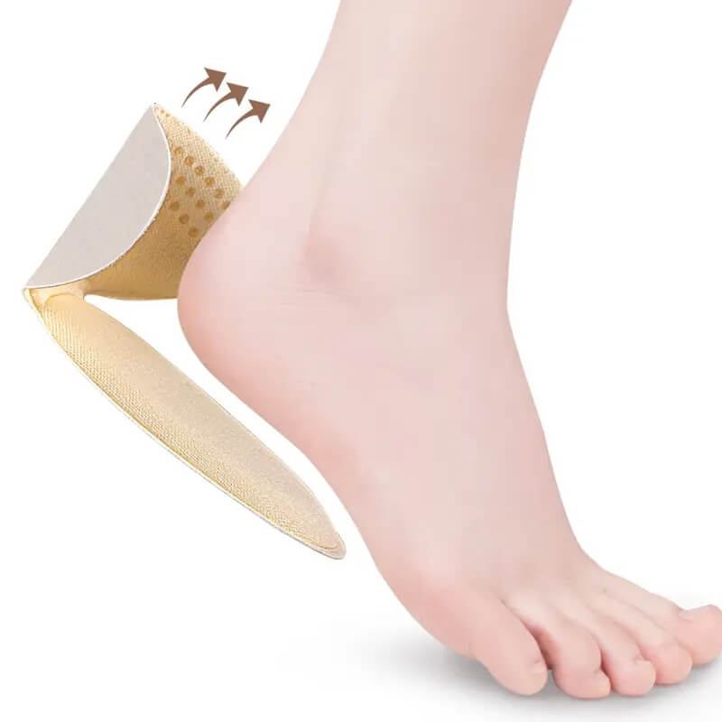 1pair high heels t-shape women insoles for shoes- black