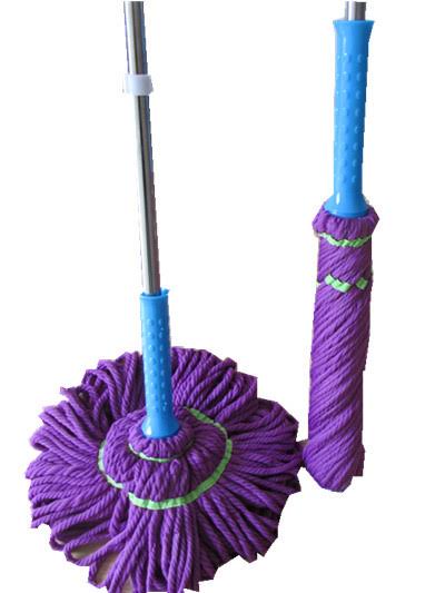 Foldable telescopic twister mop