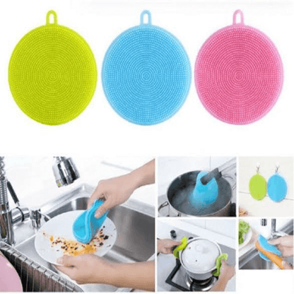 Antibacterial silicone smart sponge
