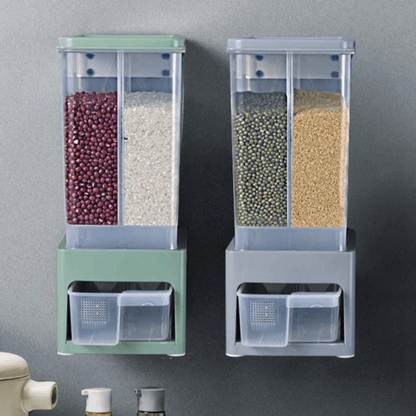 3kg 2 partition cereal dispenser