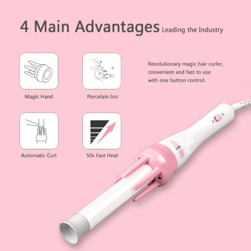 Electric hair curling iron