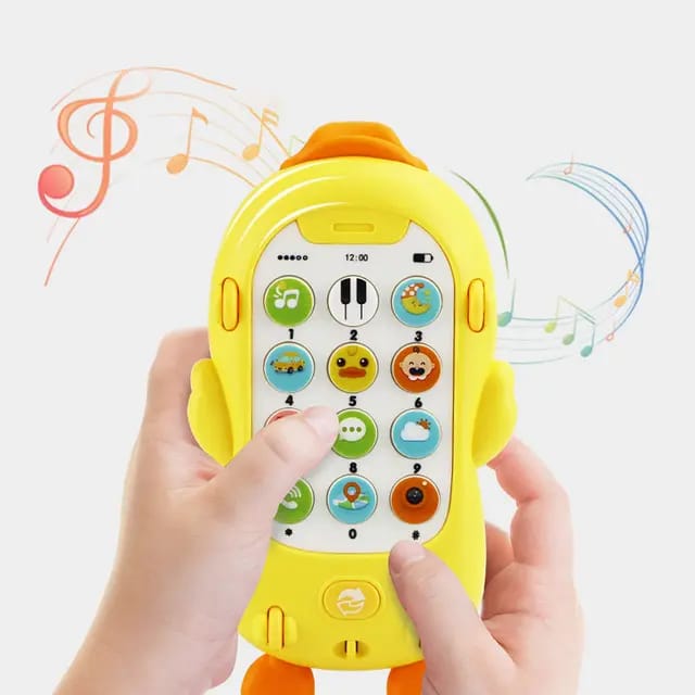 Music duck mobile with light sounds.