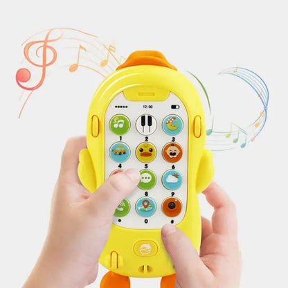 Music duck mobile with light sounds.