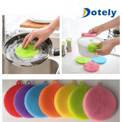 Antibacterial silicone smart sponge