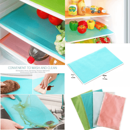 Anti-slip fridge mat pack of 4