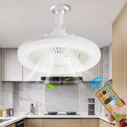 Remote Control Ceiling Fans with LED Lamp